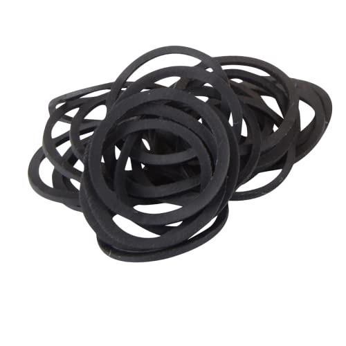 Cashel Rubber Braiding Bands, Black