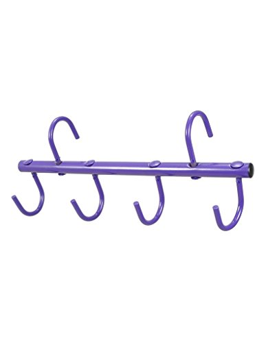 Tough 1 4-Prong Portable Tack Rack, Purple, 17