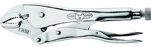 VISE-GRIP Original Locking Pliers with Wire Cutter, Curved Jaw, 10-Inch