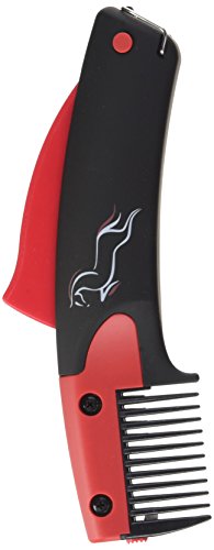 Solocomb Mane and Tail Grooming Tool, Red