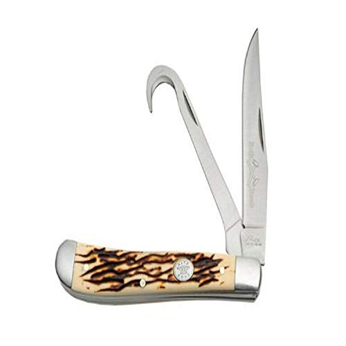 SZCO Supplies Rite Edge Bone Style Handle Dual Blade Hoof Knife