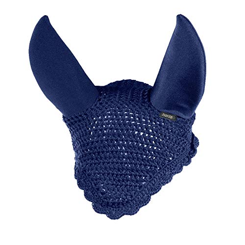 HORZE Supreme Silent Crochet Ear Bonnet | Sound Dampening