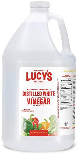 Lucy's Family Owned - Natural Distilled White Vinegar, 1 Gallon