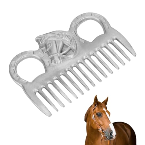 Metal Horse Comb