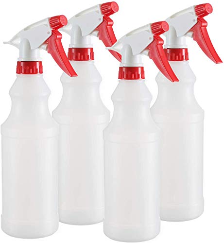 DilaBee – Empty Plastic Spray Bottle (16 Ounce - 4 Pack)