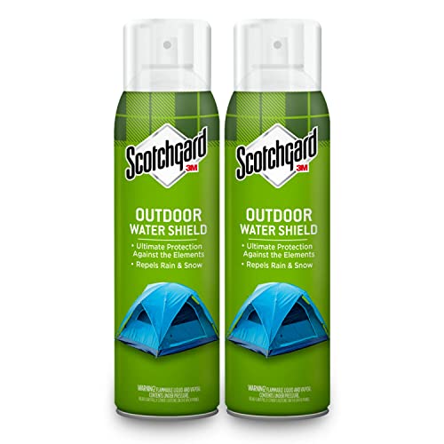 Scotchgard Outdoor Water Shield, Water Repellent Spray 21 Ounces (2 Cans)