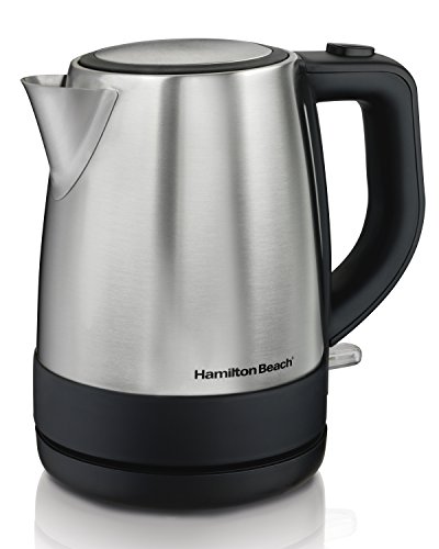 Hamilton Beach Electric Tea Kettle 1 L, Cordless, Auto-Shutoff & Boil-Dry Protection