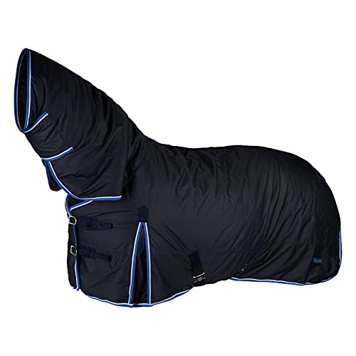 HORZE Glasgow Heavy Weight Winter Turnout (400g Fill) | Waterproof Combo Horse Blanket with Neck Cover