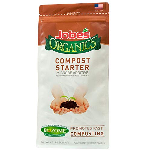 Jobe's Organics Fast Acting Fertilizer Compost Starter, 4 Pound