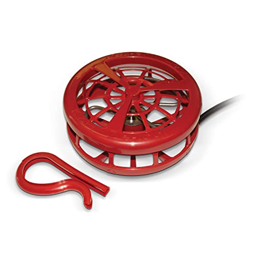 K&H Pet Products Stock Tank & Pond Heater, Ultimate Stock Tank Deicer w/ Cord Clip, Full Cage, Floating, Submersible, Safety Listed