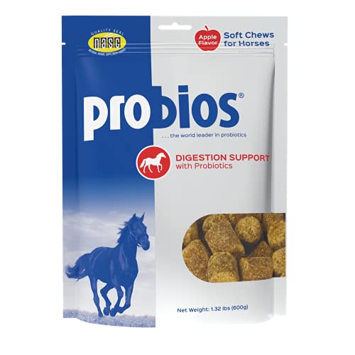 Probios Horse Soft Chews, Apple flavor, Net Weight 1.32 lbs