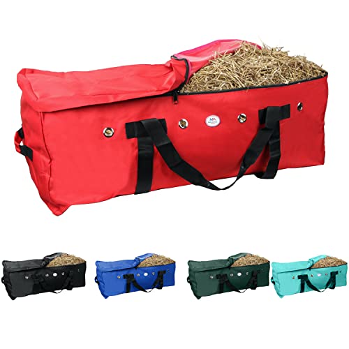 Majestic Ally 1200 D Nylon Fabric Large 44 x 20 x 16 and Extra Large Heavy-Duty Hay Bale Storage Bag