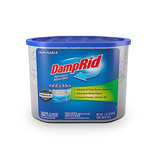 DampRid Moisture Absorber with Activated Charcoal, 18 oz.Fragrance Free
