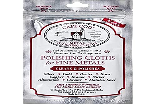 Cape Cod Polish Co Metal Polishing Cloths