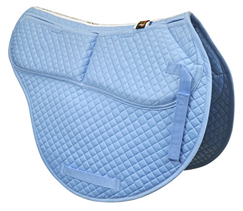 ECP Equine Comfort Products All Purpose Contoured Correction Saddle Pad with Adjustable Memory Foam