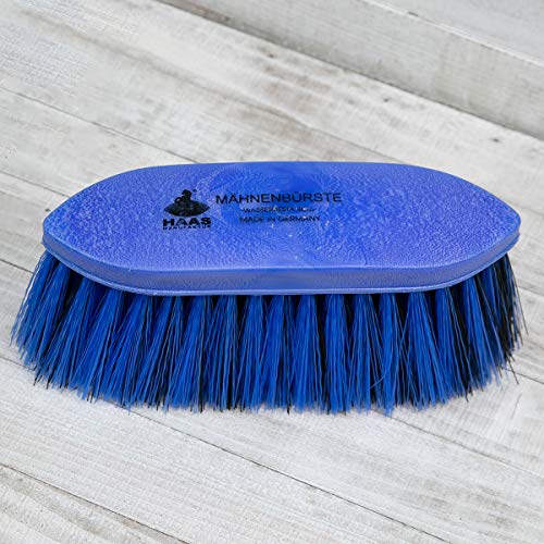 Haas Mahnenburste Large Dandy Mane Brush 8 cm, Blue