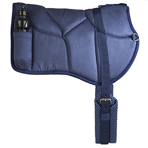 Best Friend Western Style Bareback Saddle Pad, Navy