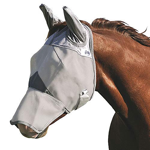 Cashel Crusader Horse Fly Mask with Long Nose and Ears