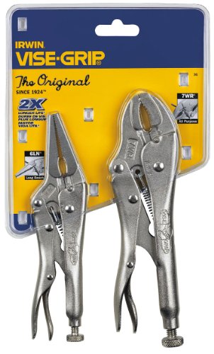 IRWIN VISE-GRIP Original Locking Pliers Set with Wire Cutter