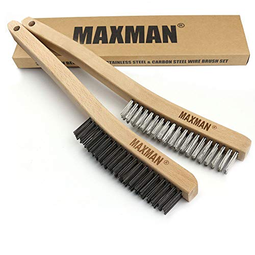 Heavy Duty Carbon Steel and Stainless Steel Wire Scratch Brush for Cleaning Rust