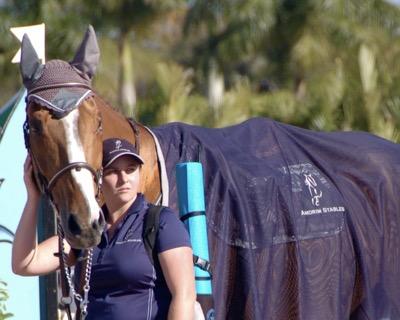 amanda winning a grooms class