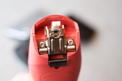 blade tip of horse clippers