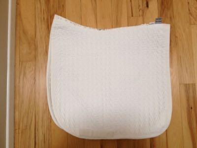 contoured saddle pad