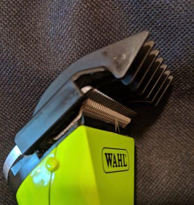 trimmers with clipper combs attached