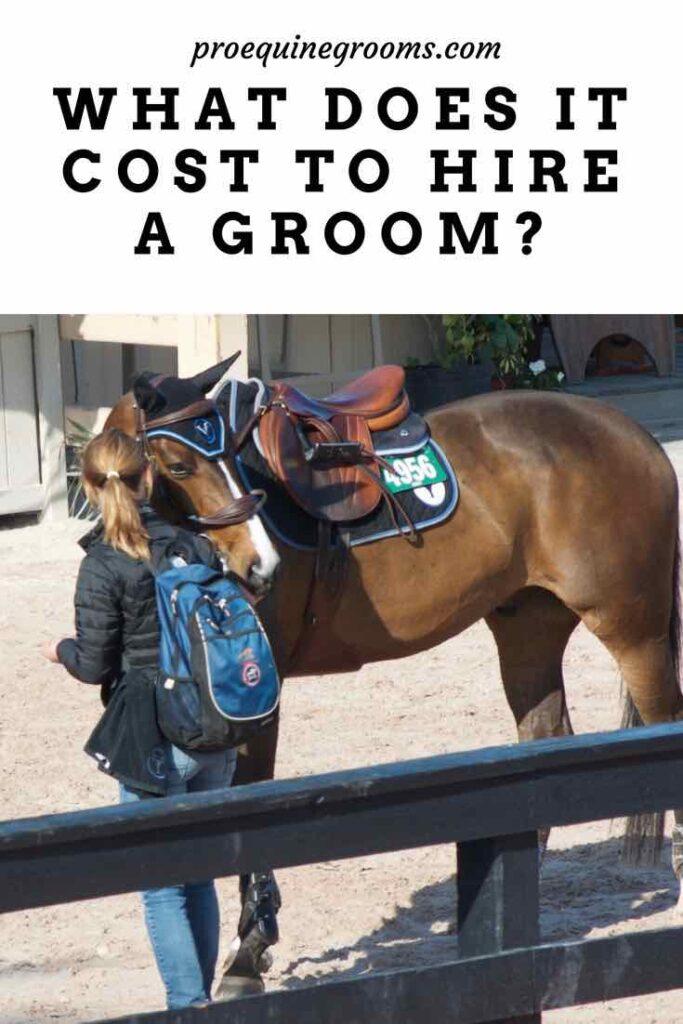 cost of hiring a groom
