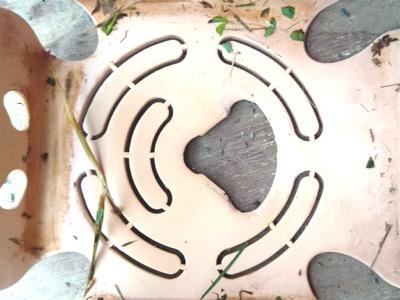 plastic grazing muzzle with worn center