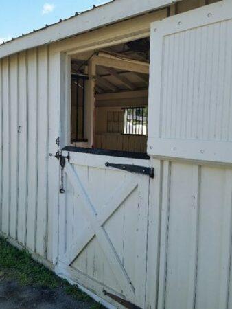 dutch door stall on a barn