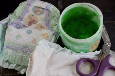 epsom salt poultice and diapers