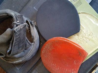 hoof boot support pads