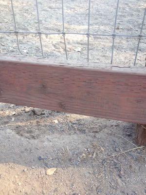 v-mesh wire fencing with bottom rail