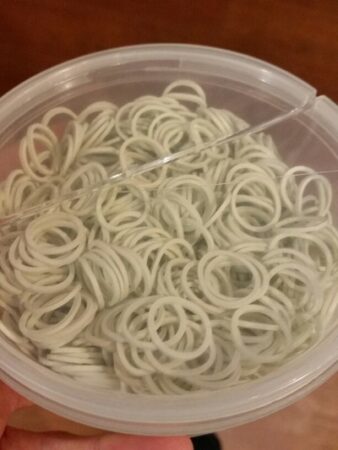 braiding elastics for manes