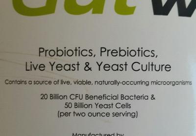 probiotics supplement label