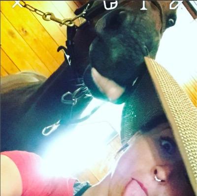 Lauren dreyer and horse 