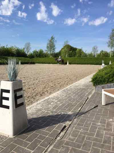 outdoor dressage arena in europe