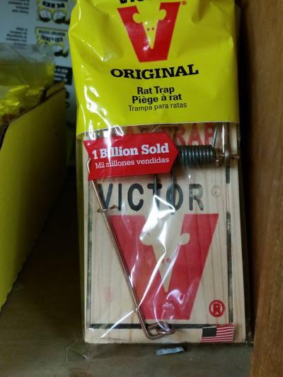 rat and mouse trap that snaps shut