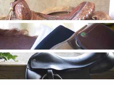 three saddles western jumping dressage