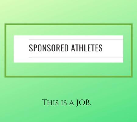 sponsored athlete