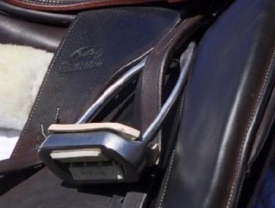 stirrup on jumping saddle