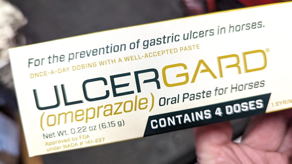 box of ulcergard horse medicine for ulcers