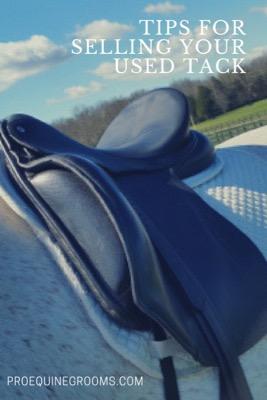 used horse tack selling tips