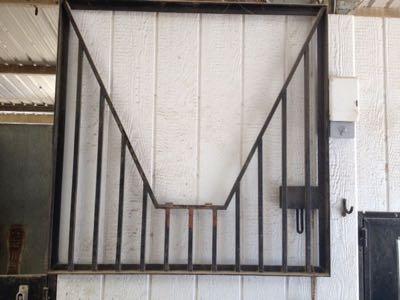 yoke on dutch stall door